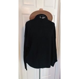 🍒L.O.G.G. Black Oversized Turtleneck Sweater
